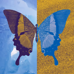 Sand/Ice Swallowtail Butterfly #3