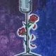 Microphone and Roses