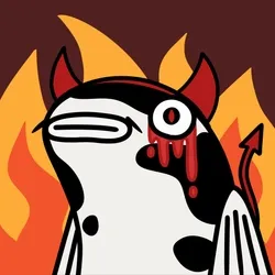 Carp #NFTGiveaway - Devil carp on fire