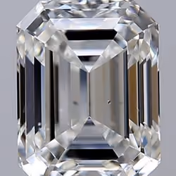 1.02ct Emerald F SI1