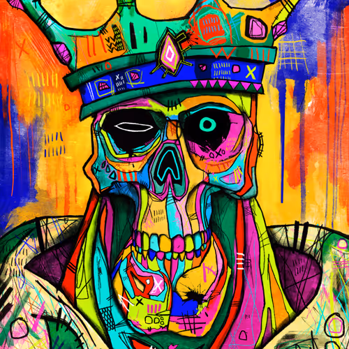 Wes World Ian Jones Skull | Wes World Collection | Wes Henry X Ian Jones 2022