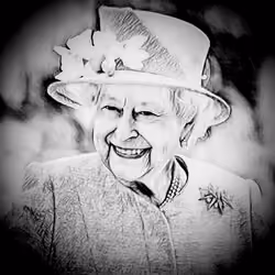 Queen Elizabeth II Grand Smile