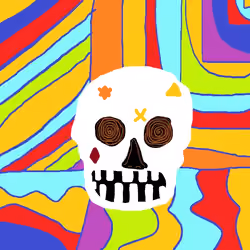 Skull#18- Trippin