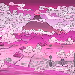 G001-m Kanto Area MAGENTA