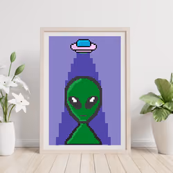 Alien on Frame