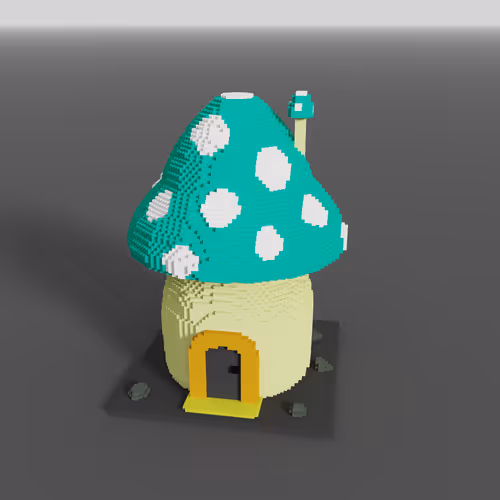 Voxelity Mushroomhouses