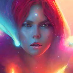 Fantasy Nebula Woman #06