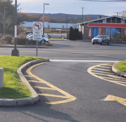No left turn