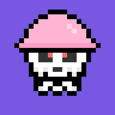 Kawaii SKULL #8460