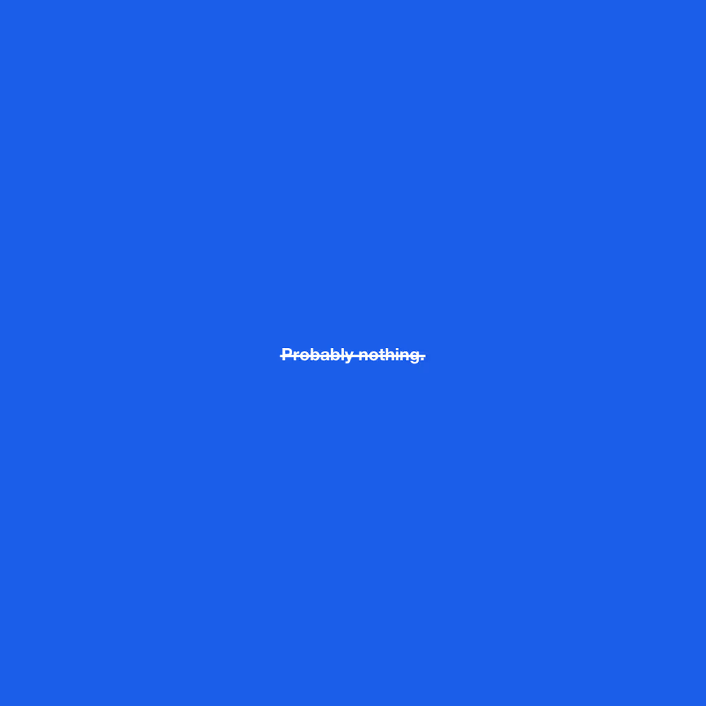 Probably nothing #67