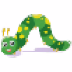 Pixel Little Caterpillar