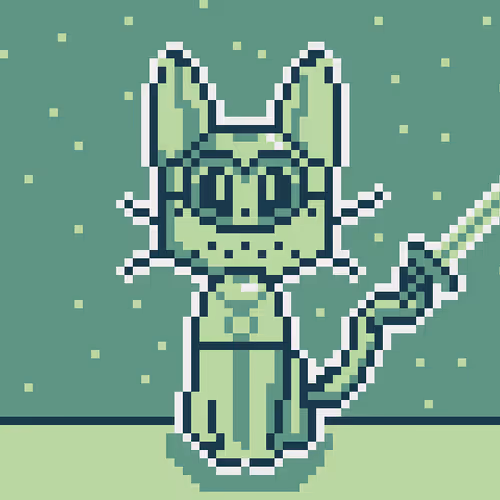 #70 Game Boy Cat