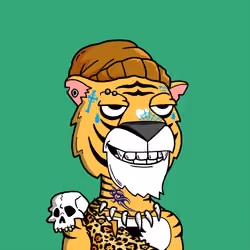 Grouchy Tiger Social Club #4853