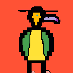 Pelican With Hat