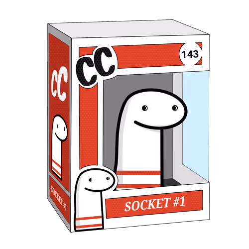 Socket #1 Crypto-Collectible Figurine 