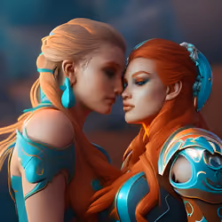 The Queen And Knight