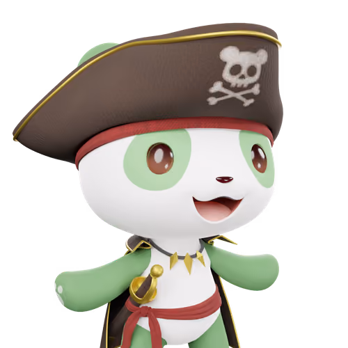 3D LEELEE-Pirate-Green-#20127