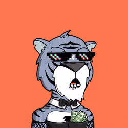 Grouchy Tiger Social Club #4412