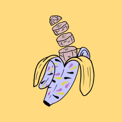 Doodle Bananas #3