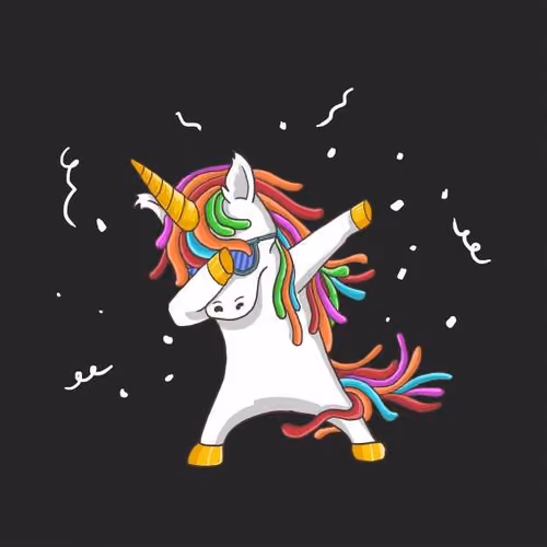 Dabbing UNICORN NFT