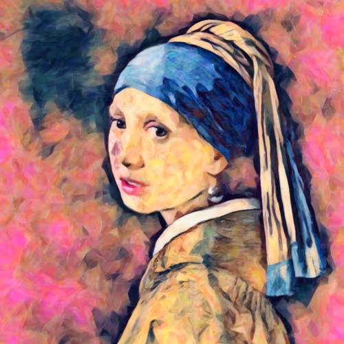 Vermeer Variant 1 - Girl with a Pearl Earring