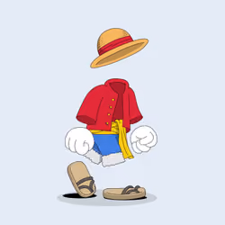 Invisible Friends Derivatives - Luffy
