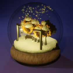 Digital Mini Displays: Snow Globe Edition - #02
