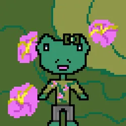 Lilu's World of Froggies #21: Hibiscus Froggie