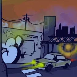 City #001 "Car alarm system"