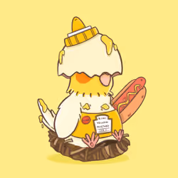 #29 Born to be super yellow bird