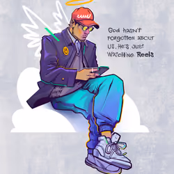 GOD JUST WATCHING REELS