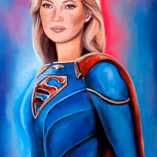 Superheroes and Villains  - Danielle's Artwork