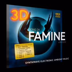 3D LOOP MP4: OFFICIAL MAXI CD ALBUM COVER "SONG 24 FAMINE"