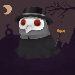 Chubby bird #30: Plague Doctor 