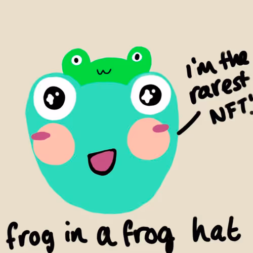 Rarest frog hat