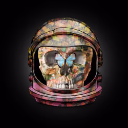 astroland skull #11- by Ali vision