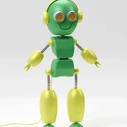 ROBOT1 #003 (Green and Yellow)
