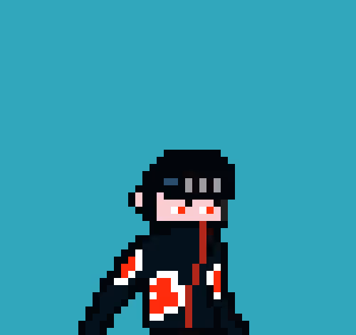 Pixelated Itachi Punk #12