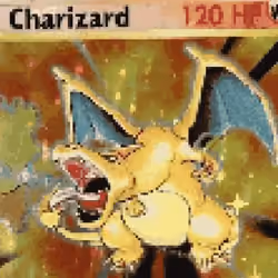 Pixel Charizard.