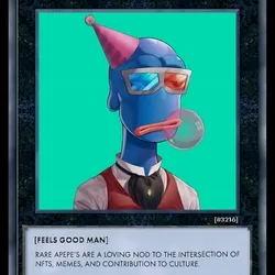 Rare Apepe Cards #009