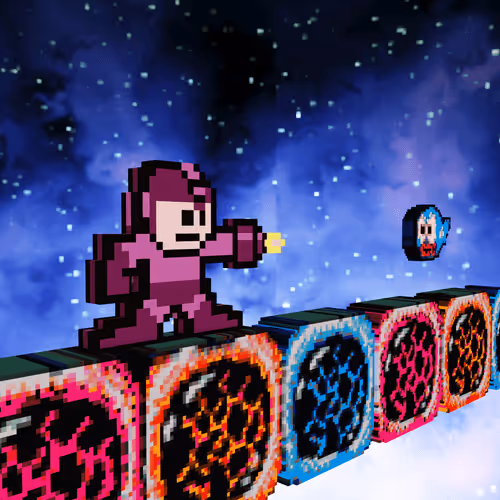 Funky 8Bit Voxel Collectables