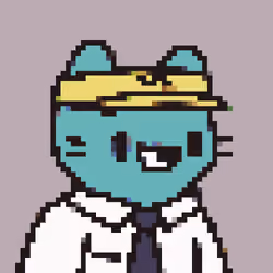 Bored Pixel Cat #2480