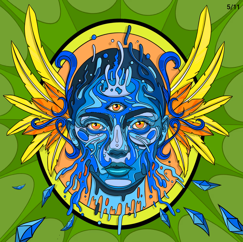 Send Me An Angel - The Third Eye #015 - 1/1 Edition - Fragment 5/11