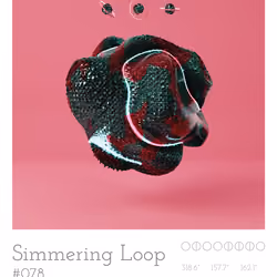 CryptoMarbles #078 - Simmering Loop