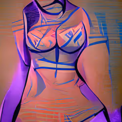 Woman Sketch Lingerie