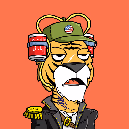 Grouchy Tiger Social Club #609