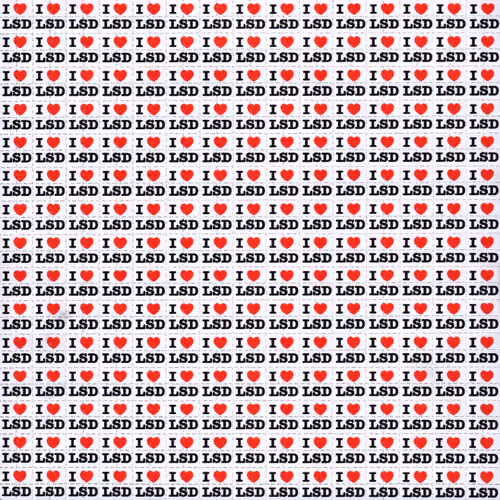 I Love It LSD Sheet