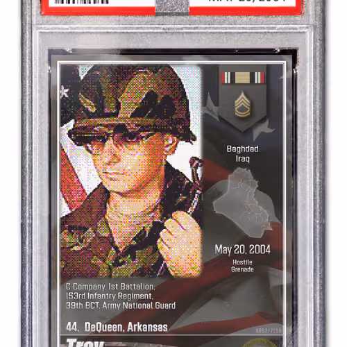 May 20 - Army Sgt. 1st Class Troy L. Miranda