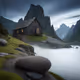 Wooden houses pictures