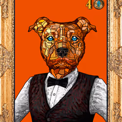 PDF Fantasy Dog NFT #020